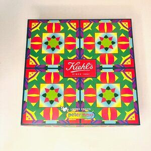 2015 Peter Max Art on Kiehl's Cardboard Box * Holiday Promo * Box Only * 9x9x3
